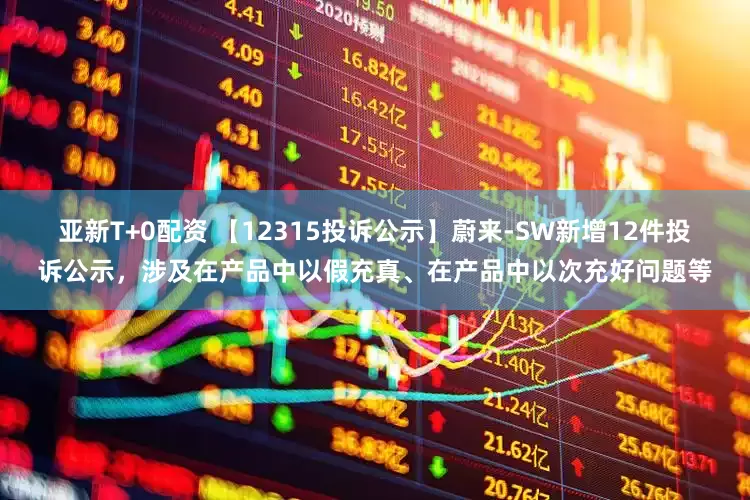 亚新T+0配资 【12315投诉公示】蔚来-SW新增12件投诉公示，涉及在产品中以假充真、在产品中以次充好问题等